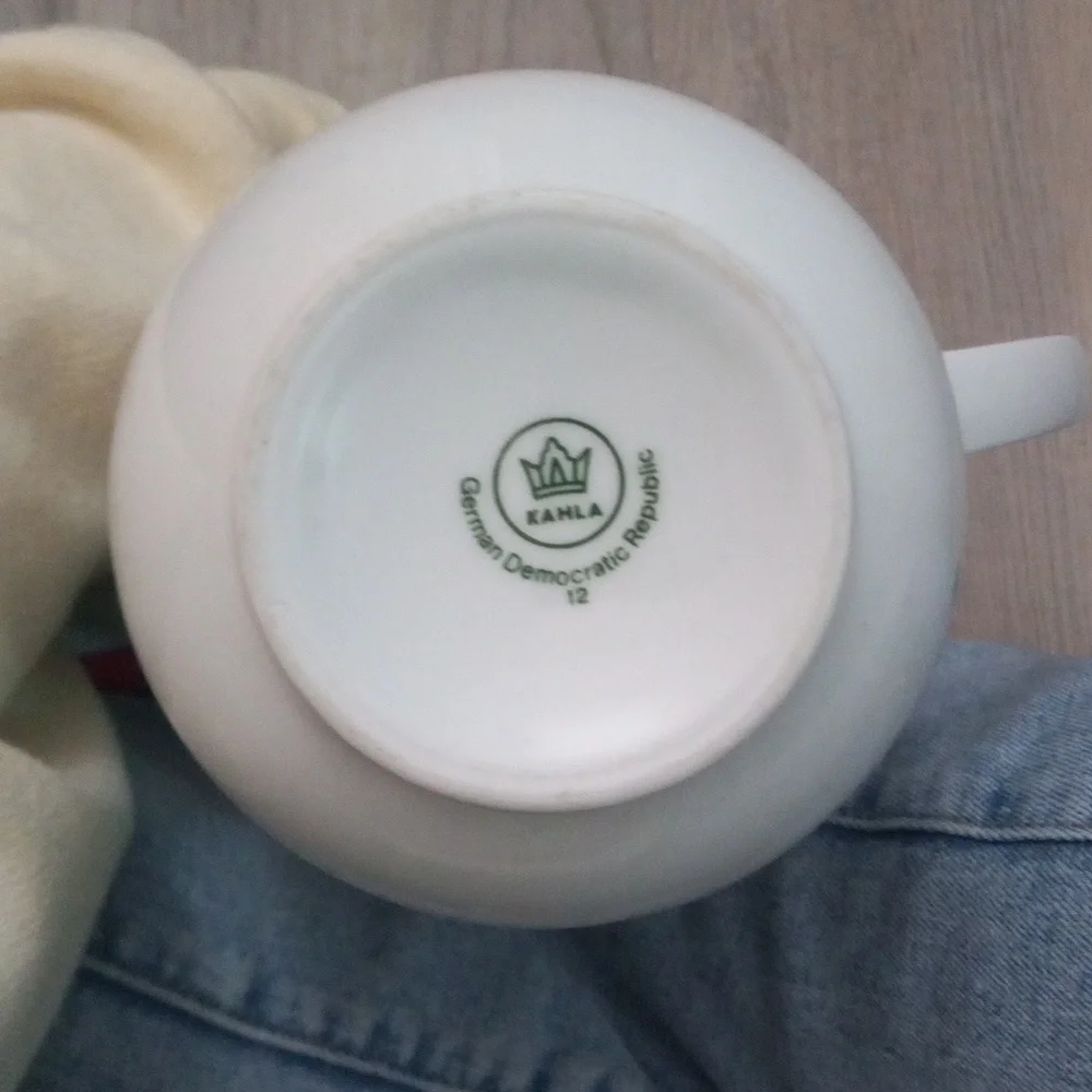 2 RARE KAHLA GDR PORCELAIN PIECES - Picture 4 of 8